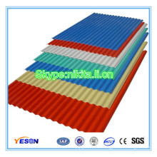 3 layer upvc corrugated roofing sheet